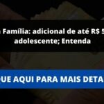 Bolsa Família: adicional de até R$ 50 por adolescente; Entenda
